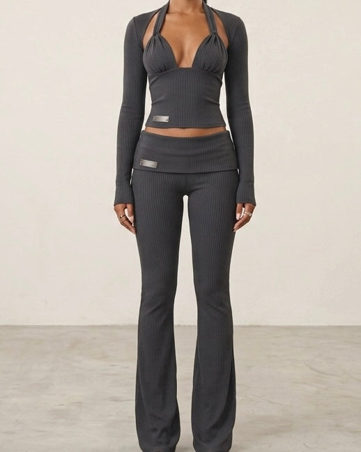 Ribbed Knit Full set